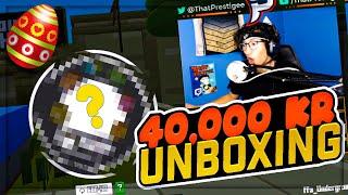Krunker INSANE 40k KR Unboxing! EASTER Edition (2 CONTRAS) Krunker.io
