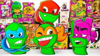 Teenage Mutant Ninja Turtles Unboxing Review ASMR | Raphael Box Lock, Leonardo, Donatello Box Lock