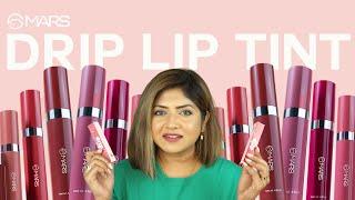 *NEW* MARS DRIP LIP TINT | Review & Swatch | #marscosmetics #reachedmars