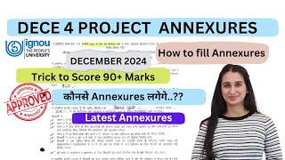 DECE Project Annexures 2024 IGNOU Level Up Learning Simran Gumber