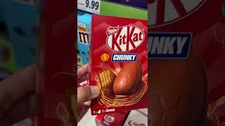 KITKAT chunky easter egg chocolates #asmr #shorts