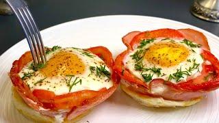 Breakfast in 5 minutes! Cook your eggs this way and the result will be delicious!