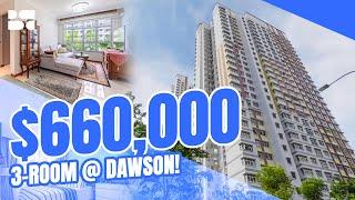 Singapore HDB | 78 Dawson Road | 3-Room HDB | $660,000 | bleubricks By PLB | Ahmad Faruuq