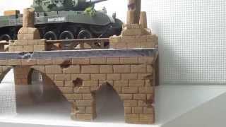 Diorama WW2 für Panzer von Tamiya/Henglong(Airbrush) www.d-worldtech.de