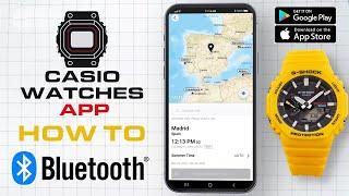 CASIO WATCHES APP - HOW TO