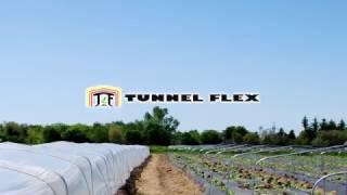 Installation of Tunnel Flex Retractable Low Tunnel System | Dubois Agrinovation