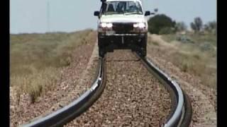 Riding the rails in style - Nullarbor Australia