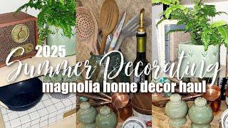 SUMMER 2025 DECORATING IDEAS + MAGNOLIA HOME DECOR HAUL || COTTAGE DECOR IDEAS || ROBIN LANE LOWE