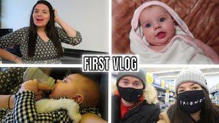 FIRST VLOG 2O22 DAY IN THE LIFE WITH A BABY