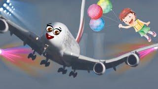 Doodles planes dancing 2. Doodles are flying, dancing and singing.