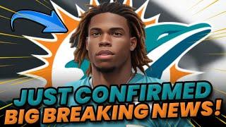 ⭐ [INFORMATION RELEASED NOW!!] THE BOMB EXPLODED!! SEE NOW!! MIAMI DOLPHINS NEWS!!