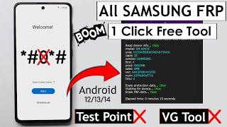 All Samsung Frp Bypass/Unlock One Click Free Tool 2024  *#0*# Not Working | Without VG Tool