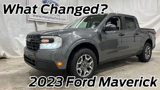 Changes for 2023 Ford Maverick! What's Different?