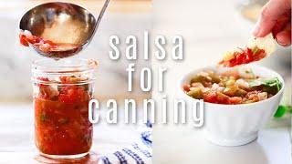 The Best Salsa Recipe for Canning