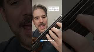 How difficult is fretless guitar?