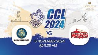 BALAN SUPER KINGS Vs PARMAR ALL STARS | MATCH  6  | CCL 2024 | DAY 4