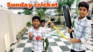 Sunday  Funday with cricket | Kannayya videos | Trends Adda vlogs