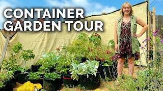 She Learned to Garden in a Cult  | Container Garden Tour