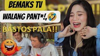 Bemaks tv - Hindi mapigilan ni Bemaks matawa II WALANG PANT* haha II REACTION VIDEO