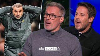 "If it doesn't change he won't be here next season" | Carra, Merse & Redknapp REACT to Spurs defeat