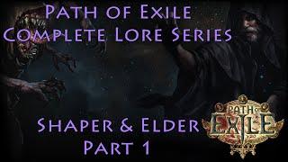 PoE Complete Lore Series: Shaper, Elder, and Zana - Part 1 - Venarius and Valdo