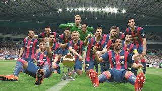 Trophy Presentation PES from 1996 to 2023