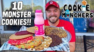 Cookie Munchers' Cookies and Milk Eating Challenge in Tampa, Florida!!