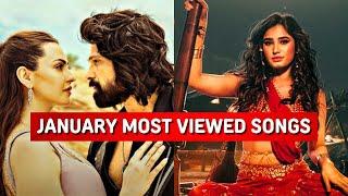 January 2025 Most Viewed Indian Songs | Top 25 Bollywood Hindi Songs Of January 2025