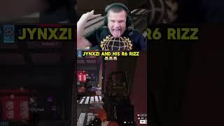 Jynxzi and his r6 rizz️ #jynxzi #jynxziclips #funny #rainbowsixsiege #r6siege #rizz #fyp #viral