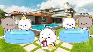 Cats Meme Roadtrip to Water Party Compilation