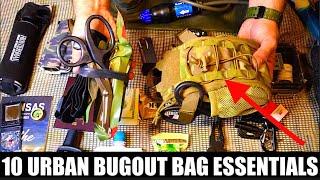 10 Urban Bugout Bag Essentials!