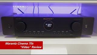 No 720p Upscaling?! - Marantz Cinema 70s Video Performance Review