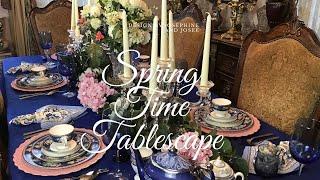 Spring Tablescape Spring Table Setting 2022 Ft Wedgwood English Bone China