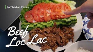 COOK WITH ME ‍ | Cambodian Beef Loc Lac