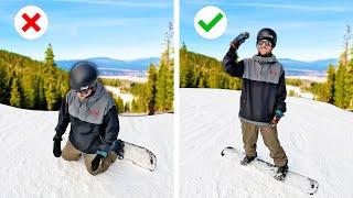 5 Hacks That Make Snowboarding Easier