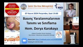 İON 480. Lecture, Karakaya: Basınç Yaralanmalarının Tanımı ve Sınıflama 07.11.2024