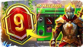 A9 Royal PASS // 1 To 100 RP  A9 Royal Pass Pubg Mobile ( Bgmi A9 Royal Pass )