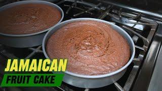 How To Make Jamaican Fruit Cake | Christmas Cake