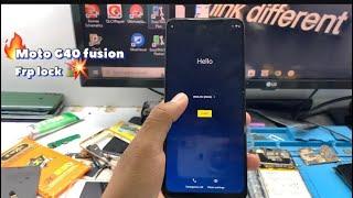 Motorola G40 fusion FRP lock  bypass with ufi box done ️ ! #cellphone7773_  #youtube #ytshorts