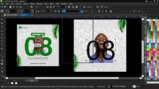HOW TO DESIGN A NEW MONTH FLYER. #coreldraw #flyerdesign #newmonth