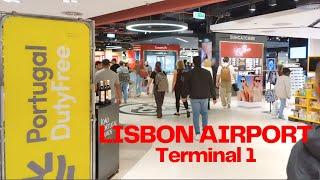 Lisbon Airport Terminal1 Walking Tour May 2023 | Duty-Free Lisbon | Turkish Airline Istanbul Airport