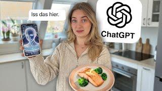 ChatGPT decides what we eat for 1 day🫣 (