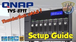 QNAP TVS-817T Turbo NAS - Full Setup Guide (With CloudKey)