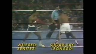 Boxing - WBC Welterweight Title - Champ Wilfred Benetiz VS Sugar Ray Leonard imasportsphile.com