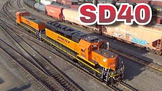 EMD SD40 Locomotives