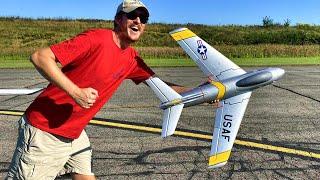 How FAST is the Arrows F-86 Sabre RC EDF Jet?