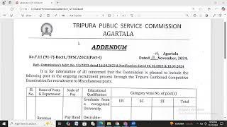 Revenue Inspector Group C Post Recruitment Notification 2024 | Eligibility, Syllabus, & Application