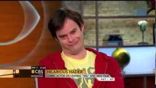 Bill Hader does Charlie Rose impression & Norah O'Donnell laughs hard - CBS This Morning interview