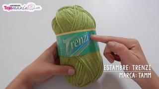 Estambre para tejer Trenzi - Marca Tamm