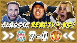 CLASSIC Man Utd Fans MELTDOWN  Reaction to Liverpool 7-0 Man Utd | Premier League Fan Reactions